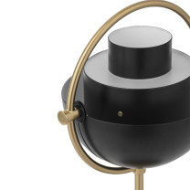 Gubi Multi-Lite Portable Lamp Black Brass Close Up