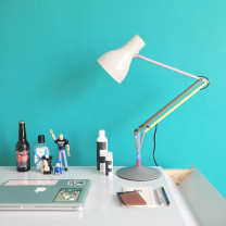 Anglepoise Type 75 Paul Smith Table Lamp Edition One on Desk