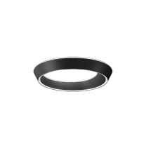 Matte White Lodes Tidal LED Ceiling Lights 45 Black