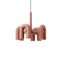 AGO Cirkus Chandelier - Small, Terracotta