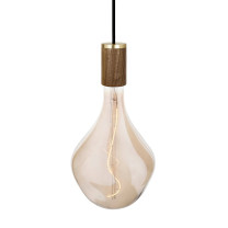 Tala Voronoi II Pendant - Walnut