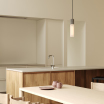 Steel Tala Basalt Pendant