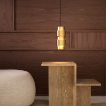 CTO Lighting Ring Pendant - Brass On 