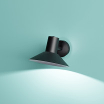 Zero Compose Wall Light In Situ Teal Background