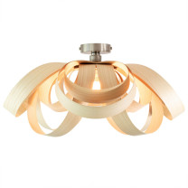Tom Raffield Skipper Ceiling Light Ash Large