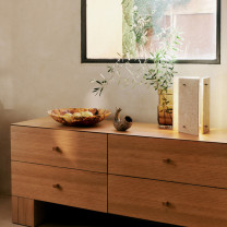 Ferm Living Oeste Table Lamp on Chest of Drawers