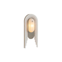 Bert Frank Vima Wall Light Satin Nickel
