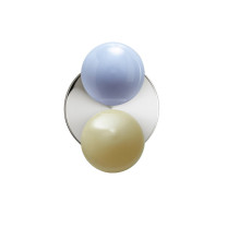 SkLO Dot 2x Wall/Ceiling Light - Oyster/ Light Beige