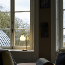 Louis Poulsen VL Ring Crown Table Lamp Lifestyle Window 3