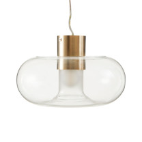 Fontana Arte Fontanella Suspension Large Satin Brass