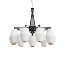 Northern Dahl Chandelier Large Black