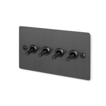 Buster + Punch 4G Toggle Switch Smoked Bronze Linear