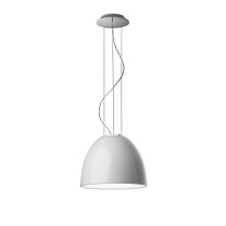 Artemide Nur Gloss LED Pendant Light Mini White