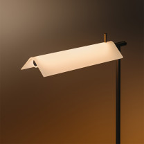 Vibia Asia LED Floor Lamp Lifestyle Close Up