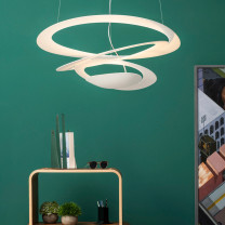 Artemide Pirce Mini Suspension in Dining Room