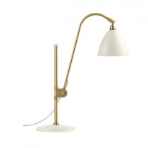 Gubi Bestlite BL1 Table Lamp Brass Matt Soft White