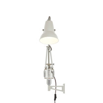 Anglepoise Original 1227 Mini Lamp with Wall Bracket Linen White - Front