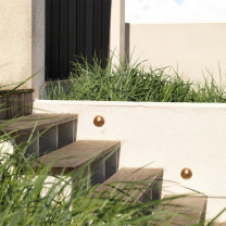 Astro Tivola LED Exterior Wall Light Lifestyle Steps