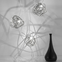 Terzani Doodle Suspension - Trio Silver 