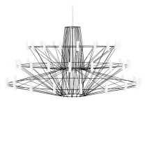 Moooi Coppelia Suspended LED Chandelier - Black Large