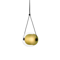Brokis Capsula LED Pendant Transparent Green