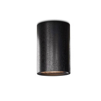 Case Downlight Cylinder Black Oak