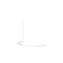 Panzeri Brooklyn Round Suspension LED 100 Semicircular White