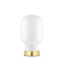 Normann Copenhagen Amp Table Lamp - White/Brass