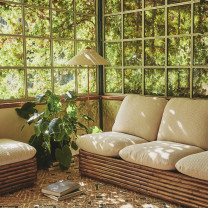 Gubi Tynell 9602 Floor Lamp Lifestyle Conservatory