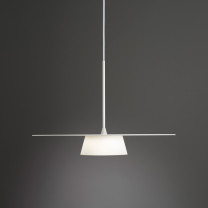 Case Sum Suspension White on Black Background