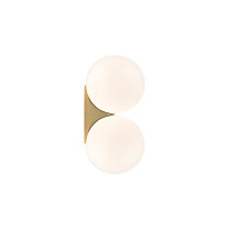 Michael Anastassiades Architectural Sconce Wall Light Double Brass