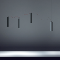 Davide Groppi Simbiosi LED Chandelier - Four Shades