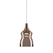 Lodes Nostalgia LED Pendant - Glossy Bronze, Small