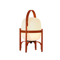 Santa & Cole Cestita Alubat LED Table Lamp - Red