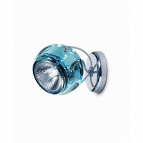 Fabbian Beluga Single Wall/Ceiling Light - Blue