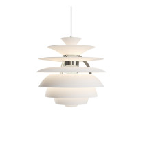 Louis Poulsen PH Snowball Pendant Soft White/ Chrome