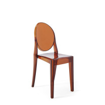 Kartell Victoria Ghost Chair Amber