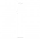 Pablo Talia LED Floor Lamp White Silver