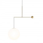 Luceplan Malamata Pendant Large Brushed Brass