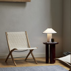 &Tradition Colette Table Lamp White & Black on Side Table