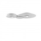 Lodes Bugia LED Ceiling Light - Double, White