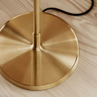Close Up of Fritz Hansen Clam Floor Lamp Base