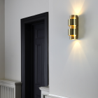 CTO Lighting Ring Wall Light - Brass side of door