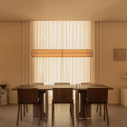 Audo Copenhagen Hashira Linear Suspension in Dining Area