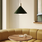 Tala Bower Pendant Dark Green Medium Lifestyle