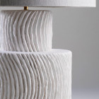 Porta Romana Nash Table Lamp Natural Close Up