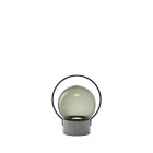 Brokis Sfera LED Portable Lamp Small Natural Smoke Grey