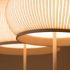 Vibia Knit Floor Lamp details from below