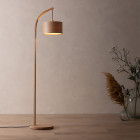 Tom Raffield Stem Floor Light in Living Room