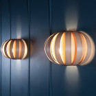 Tom Raffield Urchin Wall Light in Pairs